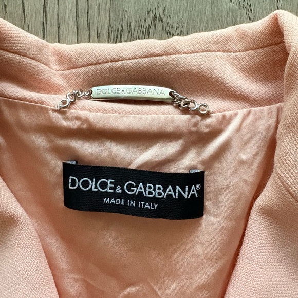 Dolce & Gabbana Fitted Button Blazer - Picture 2 of 4